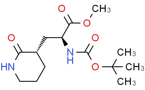 METHYL (S)-2-((TERT-BUTOXYCARBONYL)AMINO)-3-((S)-2-OXOPIPERIDIN-3-YL)PROPANOATE