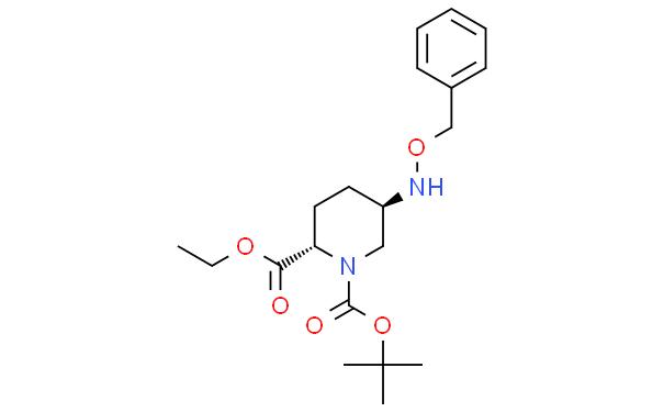 (2S,5R)-5-(BENZYLOXYAMINO)PIPERIDIN-1,2-DICARBOXYLIC ACID 1-TERT-BUTYL ESTER 2-ETHYL ESTER