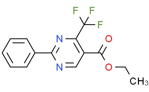ETHYL 2-PHENYL-4-(TRIFLUOROMETHYL)-5-PYRIMIDINECARBOXYLATE