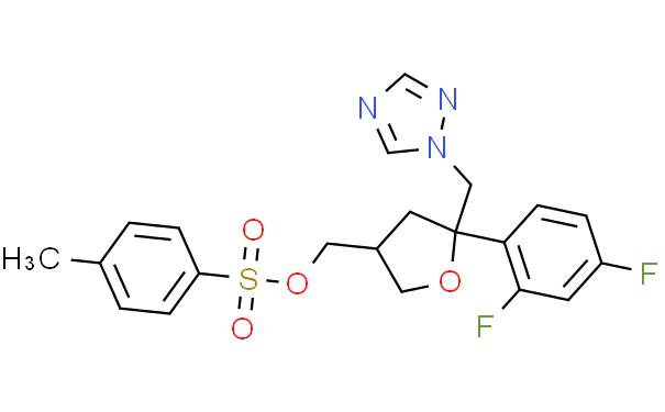(5R-cis)-Toluene-4-sulfonic acid 5-(2,4-difluorophenyl)-5-(1H-1,2,4-triazol-1-yl)methyltetrahydrofuran-3-ylmethyl ester