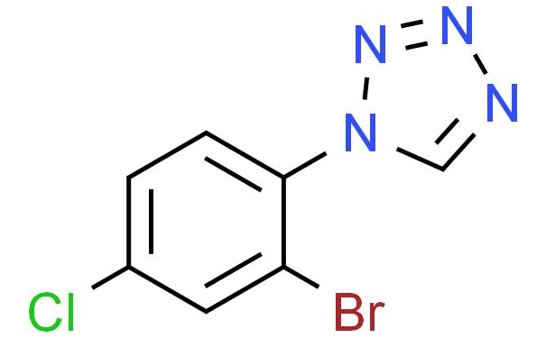 1-(2-bromo-4-chlorophenyl)-1H-1,2,3,4-tetrazole