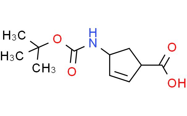 (-)-(1S,4R)-N-Boc-4-氨基环戊-2-烯甲酸
