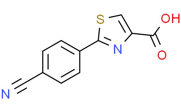 2-(4-cyanophenyl)thiazole-4-carboxylic acid