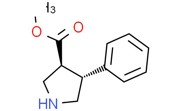 (3S,4R)-4-苯基吡咯烷-3-羧酸甲酯