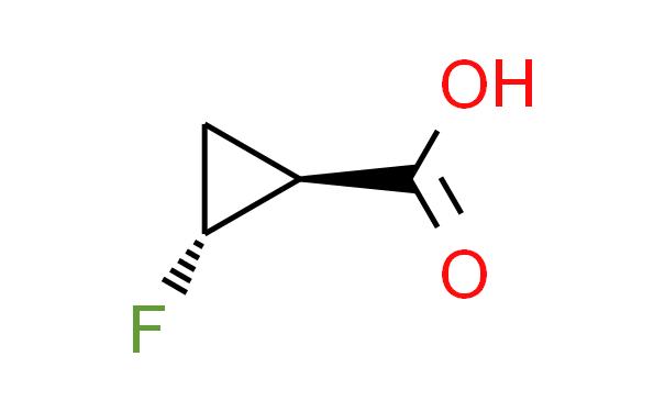 Cyclopropanecarboxylic acid, 2-fluoro-, (1S,2R)-