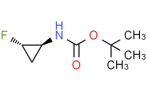 Carbamic acid, (2-fluorocyclopropyl)-, 1,1-dimethylethyl ester, (1S-trans)- (9CI)
