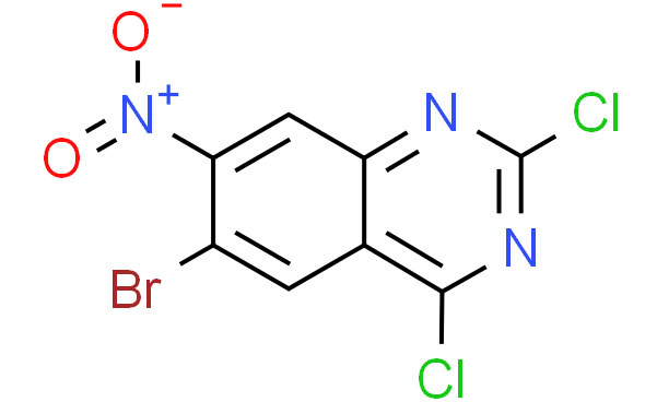 2,4-dichloro-6-bromo-7-nitroquinazoline