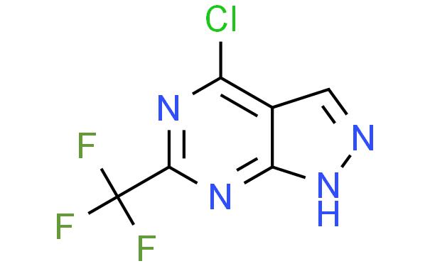 4-氯-6-三氟甲基-1H-吡唑[3,4-D]嘧啶