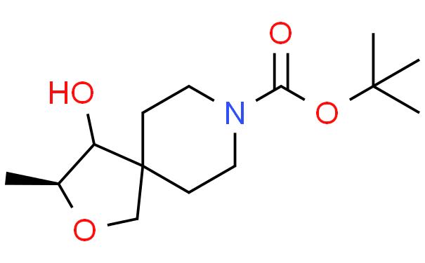(3S)-4-羟基-3-甲基-2-氧杂-8-氮杂螺[4.5]癸烷-8-羧酸叔丁酯
