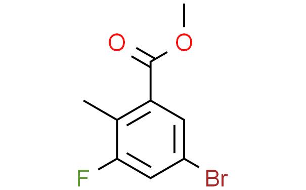 5-溴-3-氟-2-甲基苯甲酸甲酯