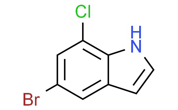 5-溴-7-氯-1H-吲哚