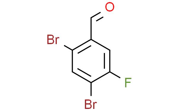 2，4-二溴-5-氟苯甲醛