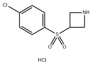 3-[(4-氯苯基)磺酰基]氮杂环丁烷盐酸盐