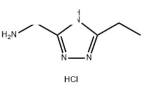 1H-1,2,4-Triazole-5-methanamine, 3-ethyl-, hydrochloride (1:1)