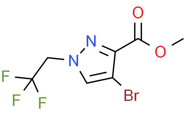 4-溴-1-(2,2,2-三氟乙基)-1H-吡唑-3-羧酸甲酯
