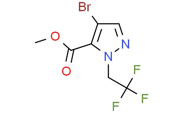 4-溴-1-(2,2,2-三氟乙基)-1H-吡唑-5-羧酸甲酯
