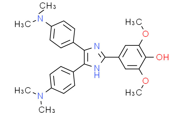 Phenol, 4-[4,5-bis[4-(dimethylamino)phenyl]-1H-imidazol-2-yl]-2,6-dimethoxy-