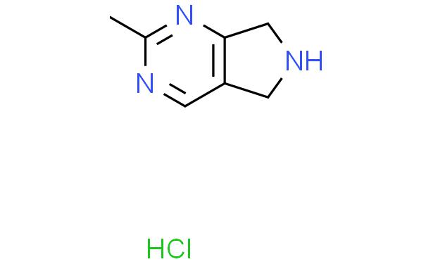 2-甲基-6,7-二氢-5H-吡咯并[3,4-d]嘧啶盐酸盐