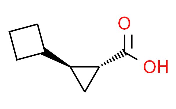 rac-(1R,2S)-2-cyclobutylcyclopropane-1-carboxylic acid, trans