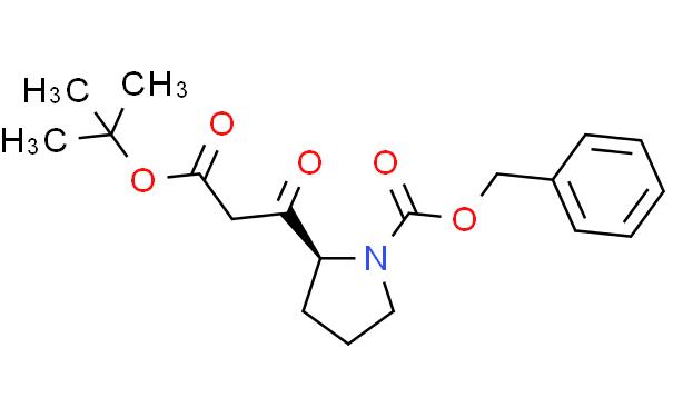 (S)-Benzyl 2-(3-(tert-butoxy)-3-oxopropanoyl)pyrrolidine-1-carboxylate