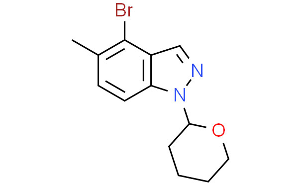 4-Bromo-5-methyl-1-(tetrahydro-pyran-2-yl)-1H-indazole