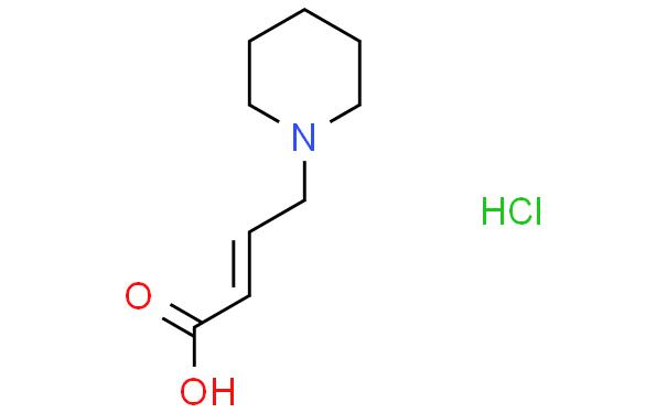 (2E)-4-(1-哌啶基)-2-丁烯酸盐酸盐
