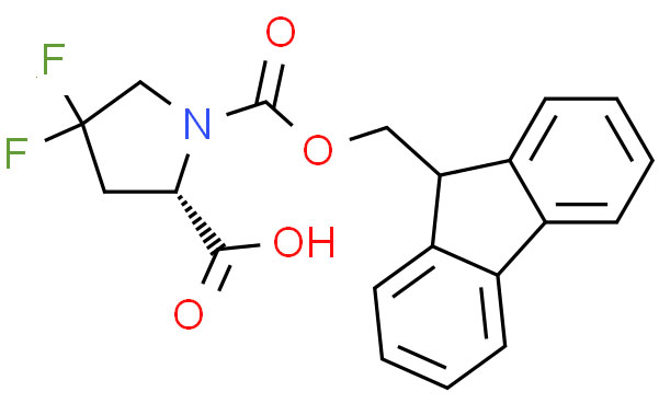 (S)-1-(((9H-芴-9-基)甲氧基)羰基)-4,4-二氟吡咯烷-2-羧酸
