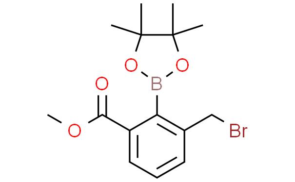 methyl 3-(bromomethyl)-2-(4,4,5,5-tetramethyl-1,3,2-dioxaborolan-2-yl)benzoate