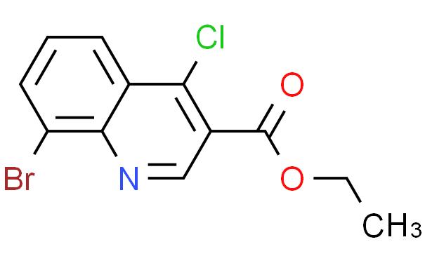 乙基 8-溴-4-氯喹啉-3-羧酸酯