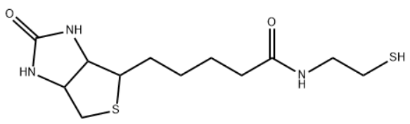 1H-ThienoΑ,4-d]imidazole-4-pentanamide, hexahydro-N-(2-mercaptoethyl)-2-oxo-