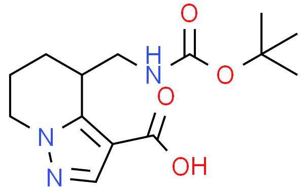 Pyrazolo[1,5-a]pyridine-3-carboxylic acid, 4-[[[(1,1-dimethylethoxy)carbonyl]amino]methyl]-4,5,6,7-tetrahydro-