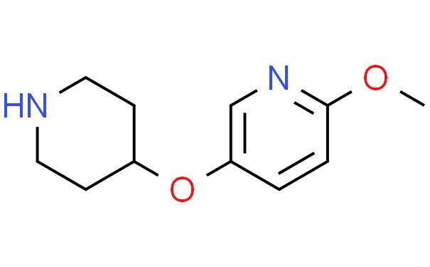 2-methoxy-5-(piperidin-4-yloxy)pyridine