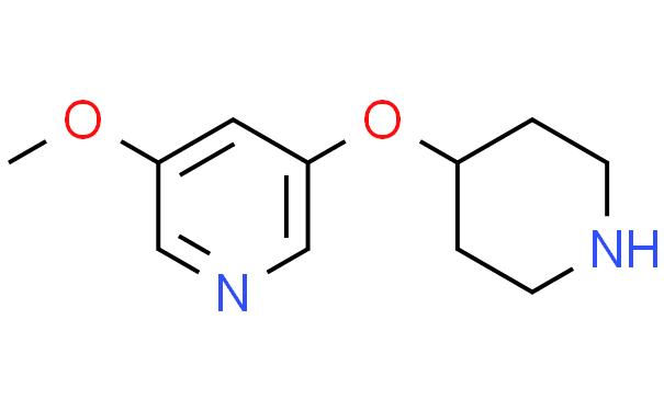 3-methoxy-5-(piperidin-4-yloxy)pyridine