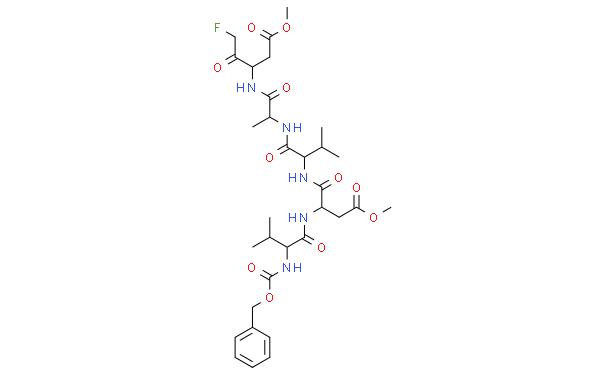 Z-VAL-ASP(OME)-VAL-ALA-DL-ASP(OME)-FLUOROMETHYLKETONE