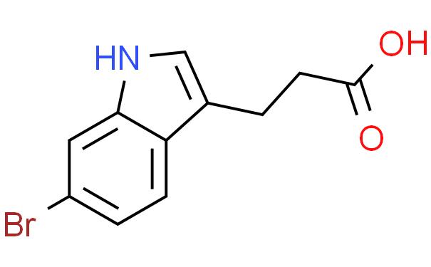 3-(6-bromo-1H-indol-3-yl)propanoic acid