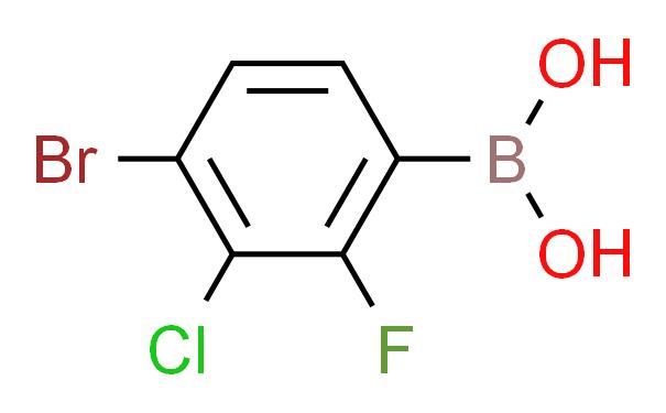 4-Bromo-3-chloro-2-fluorophenylboronic acid