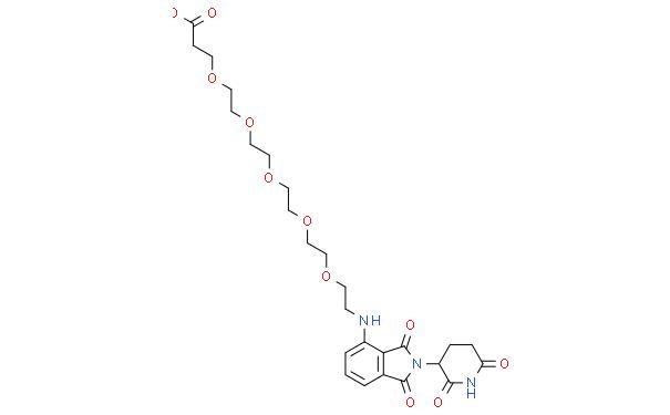 Pomalidomide-PEG5-COOH
