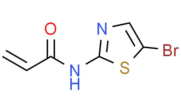 N-(5-bromo-1,3-thiazol-2-yl)prop-2-enamide