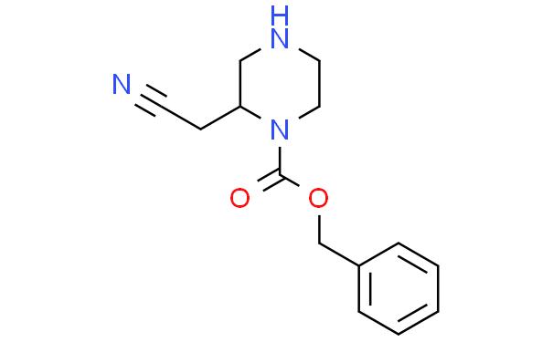 (S)-2-(氰甲基)哌嗪-1-甲酸苄酯
