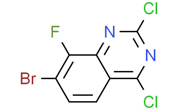 7-bromo-2,4-dichloro-8-fluoroquinazoline