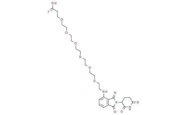 Pomalidomide-PEG6-COOH