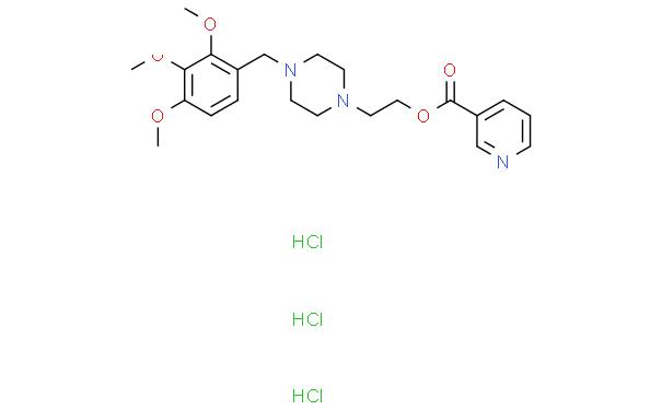 化合物NINERAFAXSTAT TRIHYDROCHLORIDE