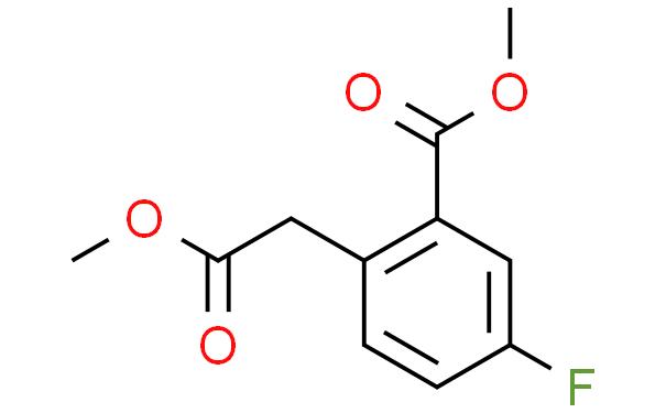 Methyl5-fluoro-2-(2-methoxy-2-oxoethyl)benzoate