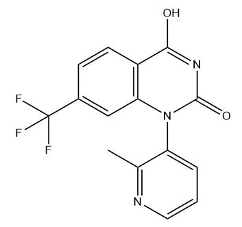 4-hydroxy-1-(2-methylpyridin-3-yl)-7-(trifluoromethyl)quinazolin-2(1H)-one