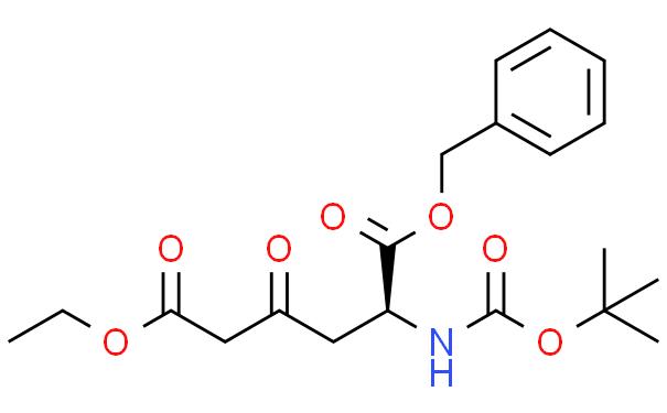 (S)-1-苄基6-乙基2-((叔丁氧基羰基)氨基)-4-氧代己二酸酯