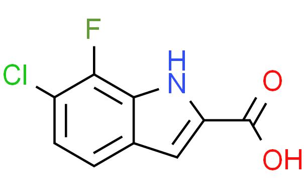 6-氯-7-氟-1H-吲哚-2-羧酸