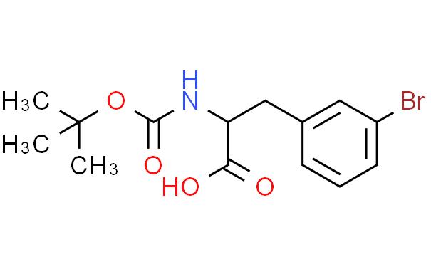 (R)-3-(3-bromophenyl)-2-((tert-butoxycarbonyl)amino)propanoic acid