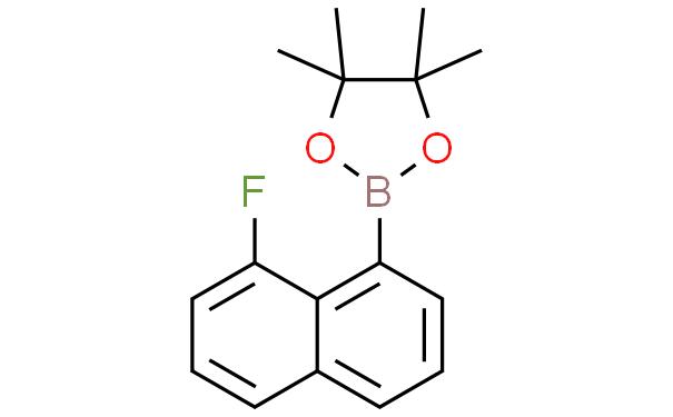 2-(8-氟萘-1-基)-4,4,5,5-四甲基-1,3,2-二氧硼杂环戊烷