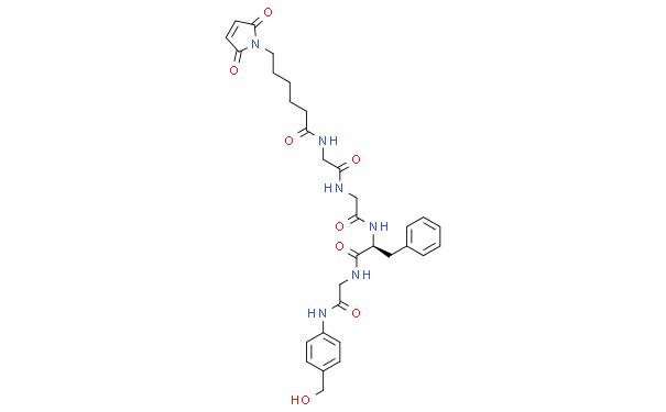 (S)-6-(2,5-二氧代-2,5-二氢-1H-吡咯-1-基)-N-(2-((2-((1-((2-((4-(羟甲基)苯基)氨基)-2-氧代乙基)氨基)-1-氧代-3-苯基丙-2-基)氨基)-2-氧代乙基)氨基)-2-氧代乙基)己酰胺