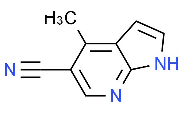 1H-Pyrrolo[2,3-b]pyridine-5-carbonitrile, 4-Methyl-